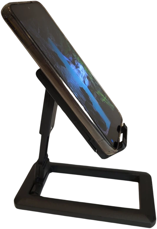 Sulankstomas telefono stovas