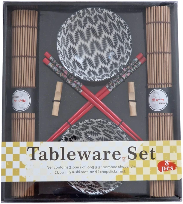 Tableware Set – 8 dalių sušių rinkinys