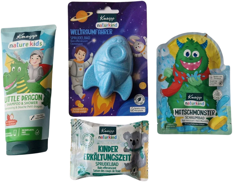 Vonios priemonių rinkinys vaikams Kneipp