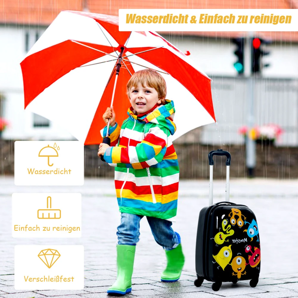 Kelioninis Promotion 12" Kuprinė ir 16" Lagaminas Vaikams