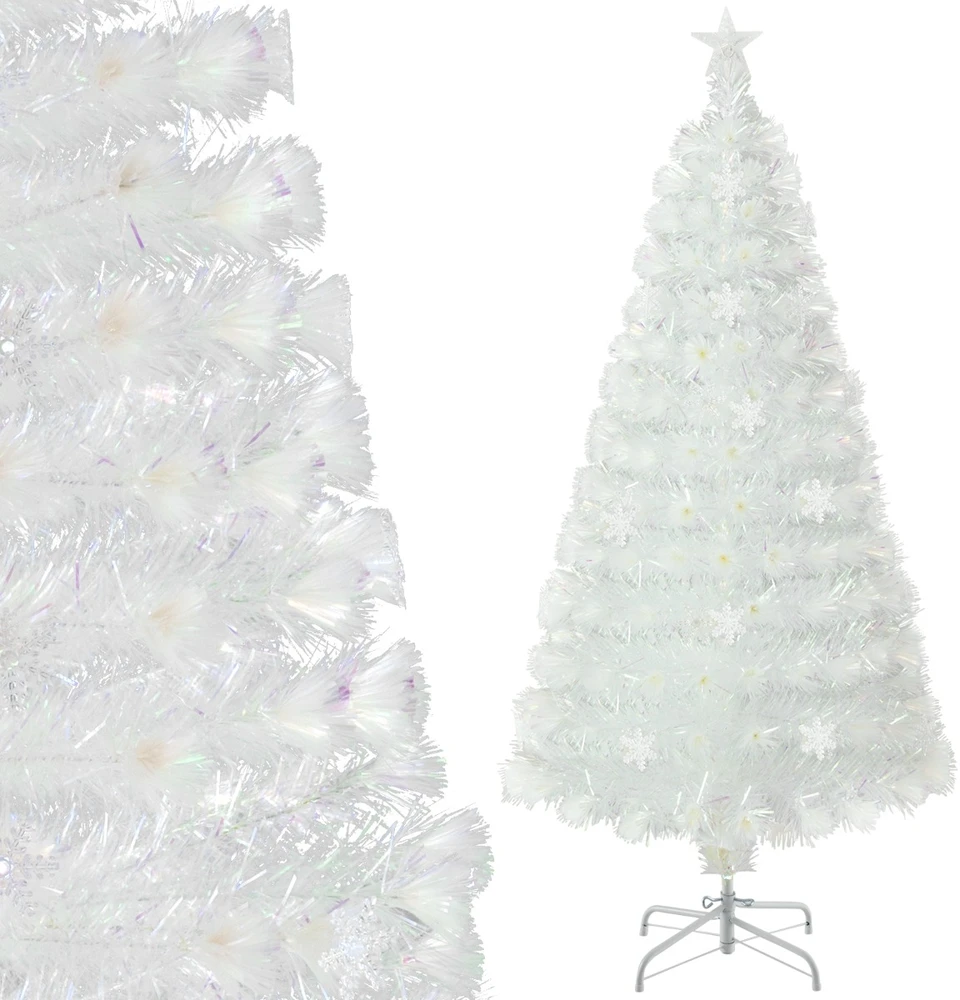 Promotion 120cm optinio pluošto Kalėdų eglutė su LED