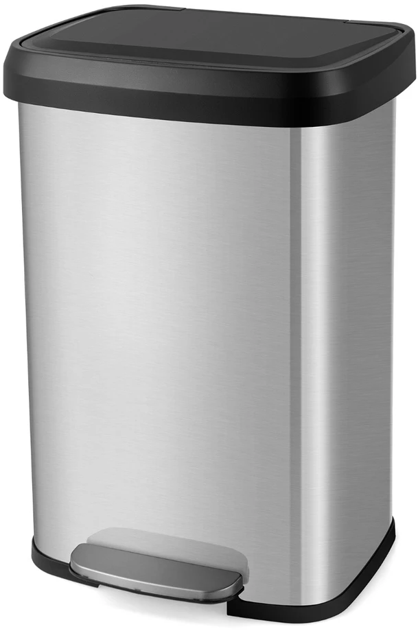 Promotion 13.2 gal. žingsninis šiukšliadėžė su minkštu dangčiu ir dezodoranto skyriumi