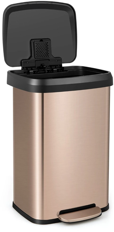 Promotion 13.2 gal. žingsninis šiukšliadėžė su minkštu dangčiu ir dezodoranto skyriumi