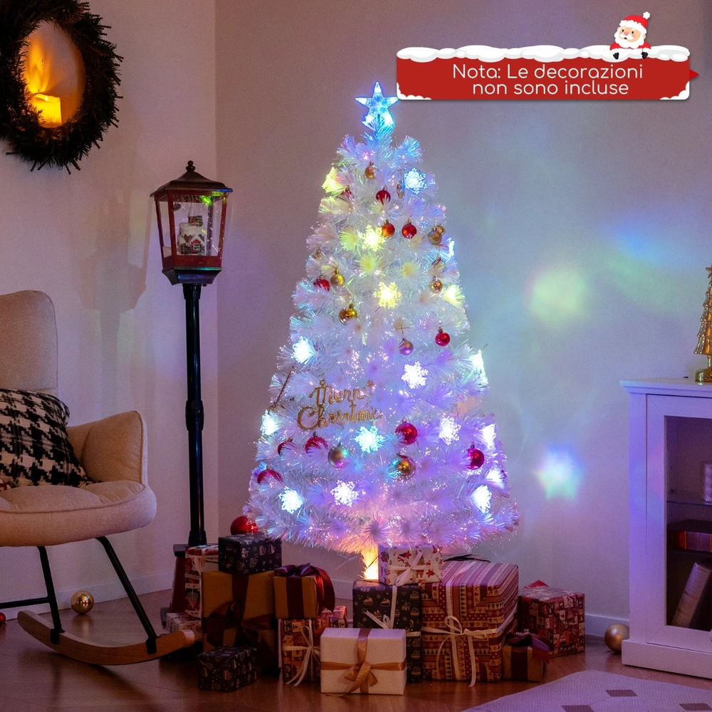 Promotion 150cm optinio pluošto Kalėdų eglutė su LED