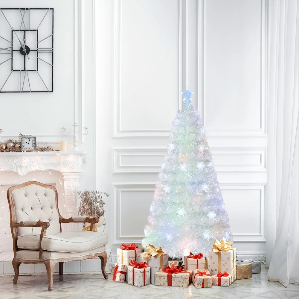 Promotion 150cm optinio pluošto Kalėdų eglutė su LED