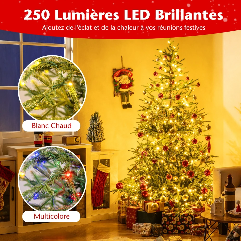 Promotion 180cm LED eglutė su 530 šakų ir 250 LED šviesų