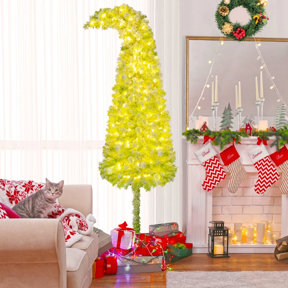 Promotion 210cm LED Kalėdinė eglutė su 366 šakomis ir lanksčiomis viršūnėmis
