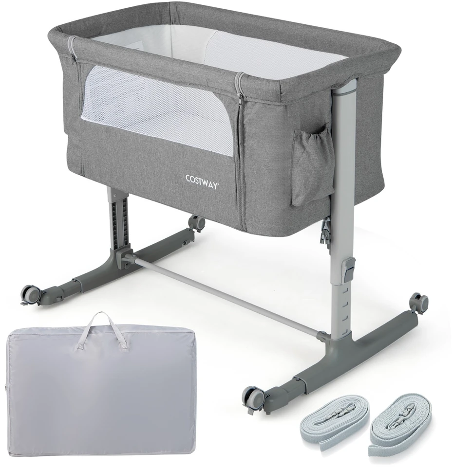 Promotion 3-in-1 Nešiojamas Kūdikio Lovelės Komplektas
