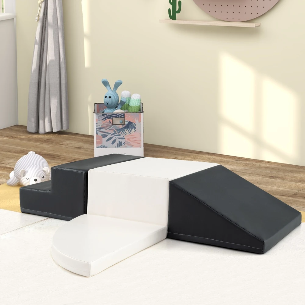 Promotion 4 dalių vaikų lipimo ir ropojimo žaidimų rinkinys baltas