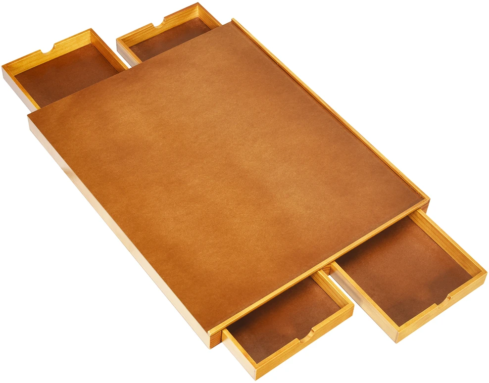 Promotion Dėlionių Stalas 80x65 cm Su 4 Stalčiais Medinis