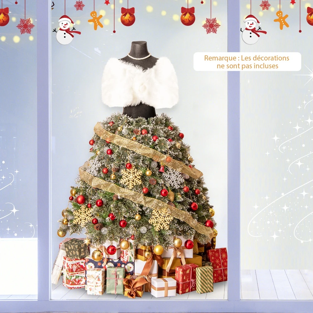 Promotion Dirbtinė eglutė 150 cm su LED ir kankorėžiais