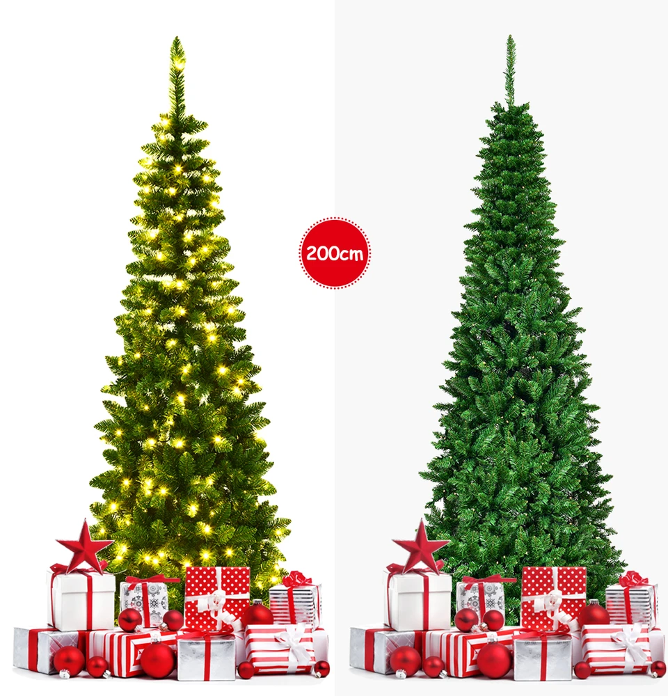 Promotion Dirbtinė eglutė su LED šviesomis 200cm