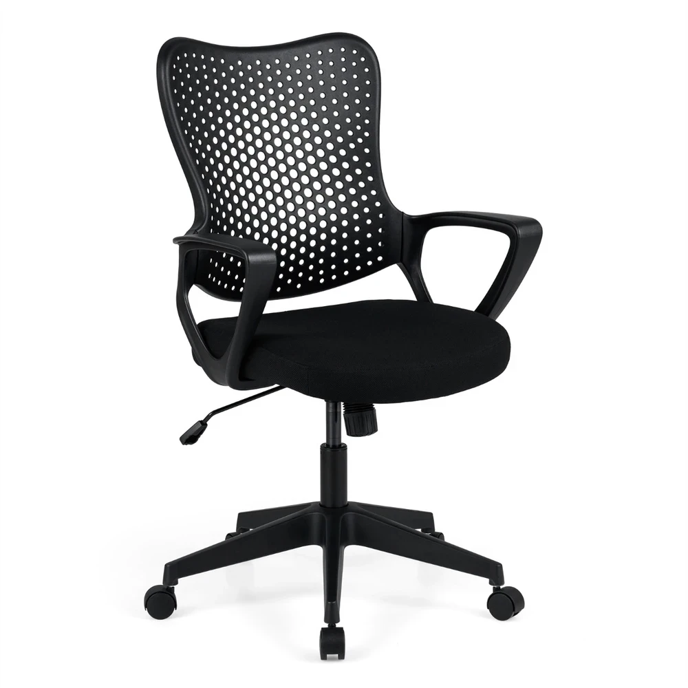 Promotion Ergonomiška biuro kėdė su porankiais juoda