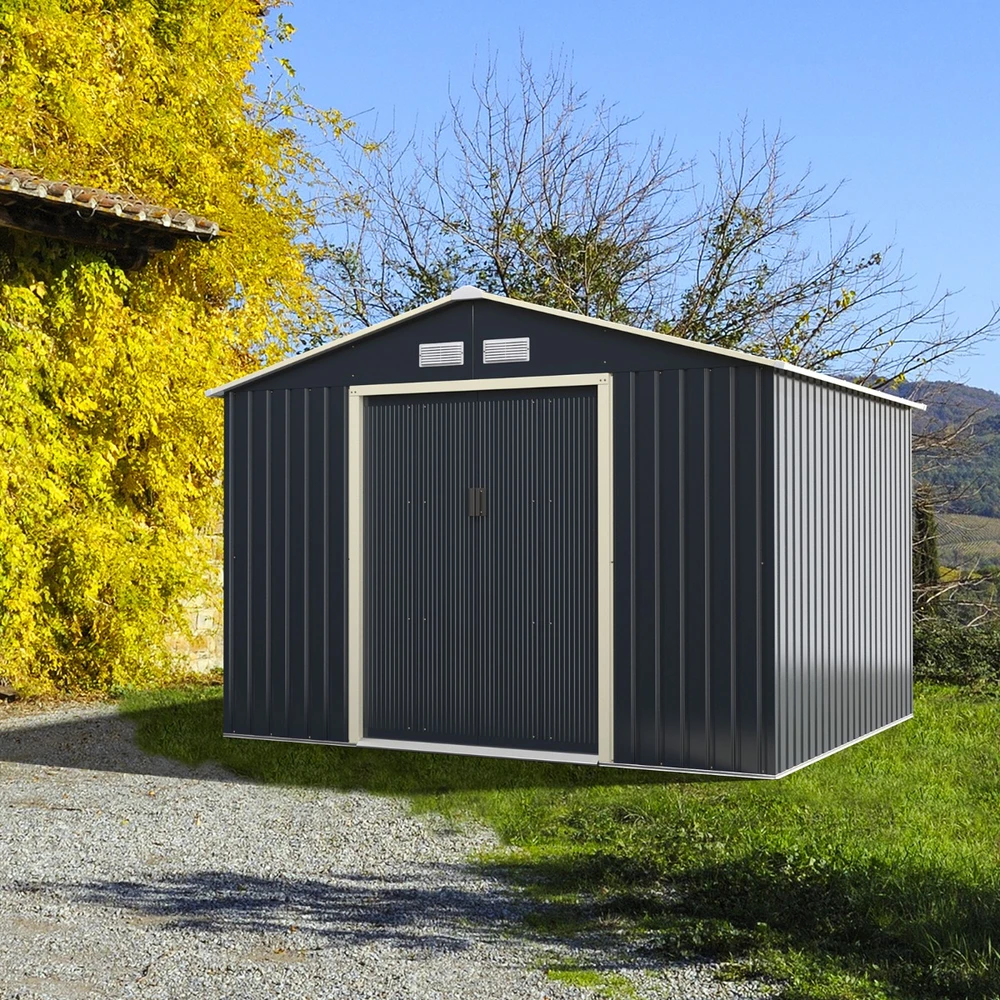 Promotion Lauko sandėlis 3,4x3,19m su stumdomomis durimis