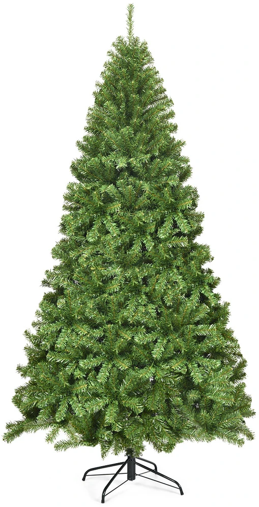 Promotion PVC dirbtinė eglutė su vyrių konstrukcija 7.5ft
