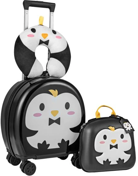 Kelioninis Promotion Vaikiškas lagaminų rinkinys 14" lagaminas, juodas