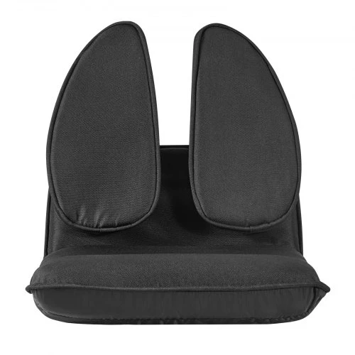 Fotelis VEVOR Grindų kėdė QX-1709, 5 padėtys, sulankstoma, juoda, 96 x 50 x 13 cm
