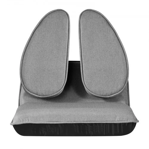 Fotelis VEVOR Grindų kėdė QX-1709, sulankstoma, 5 padėčių, pilka, 96 x 50 x 10 cm