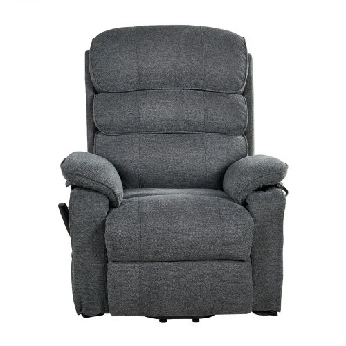 Fotelis VEVOR Elektrinis liftinis recliner krėslas, tamsiai pilkas, 89 x 98 x 104 cm