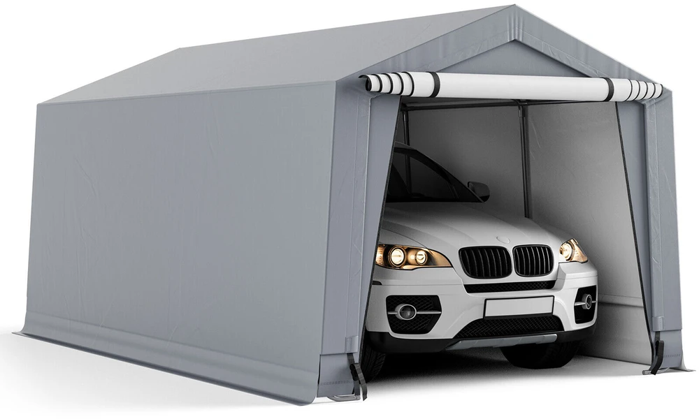 Promotion 10x16ft Tvirtas Cinkuotos Automobilių Stoginė