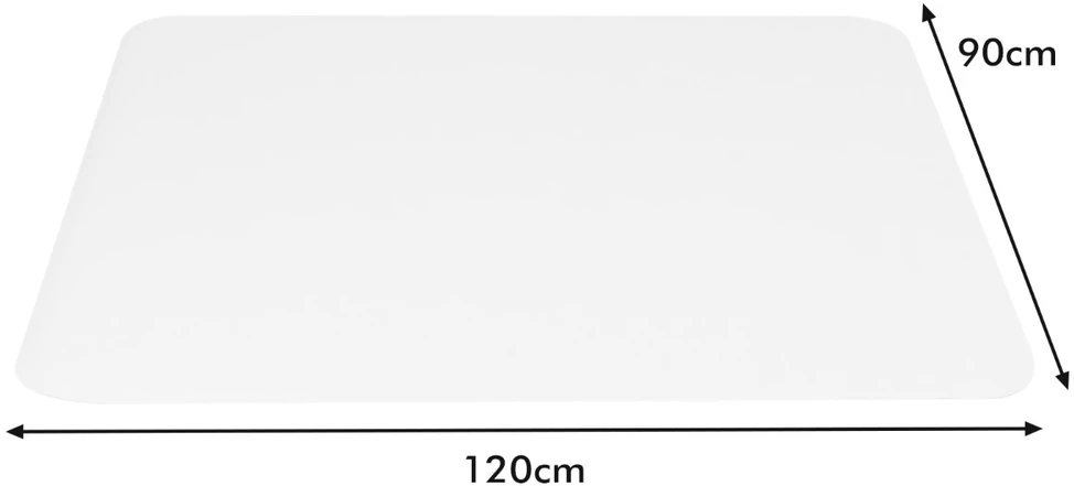 Promotion 120x90 cm skaidri PVC grindų kilimėlis