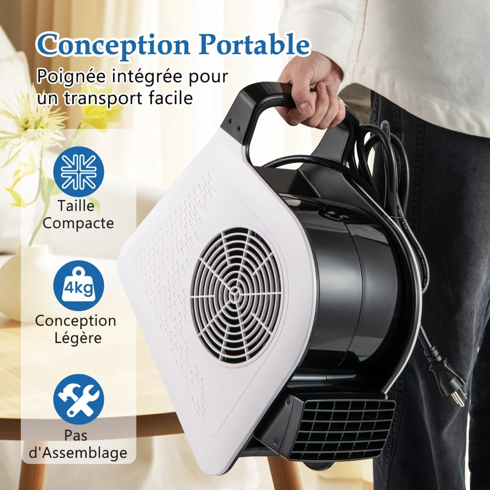Promotion 130W Aukšto Greičio Ventiliatorius 3 Greičiai