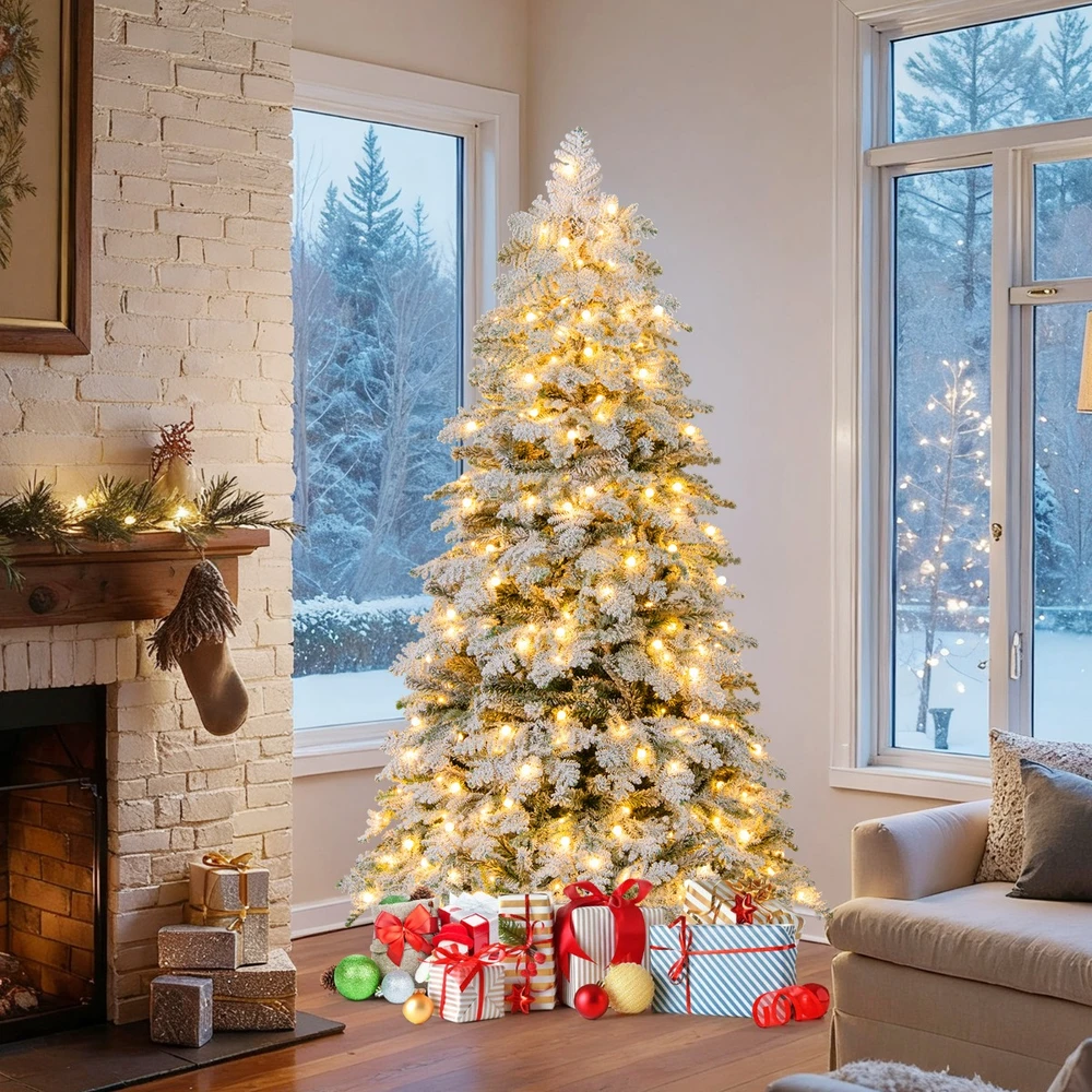 Promotion 180cm LED eglutė su 616 šakų ir lankstomomis šakomis, 130 LED