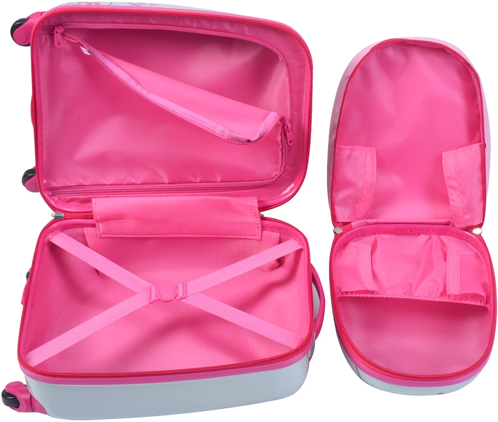Promotion 2 dalių vaikiškų lagaminų rinkinys 16'' lagaminas + 12'' kuprinė