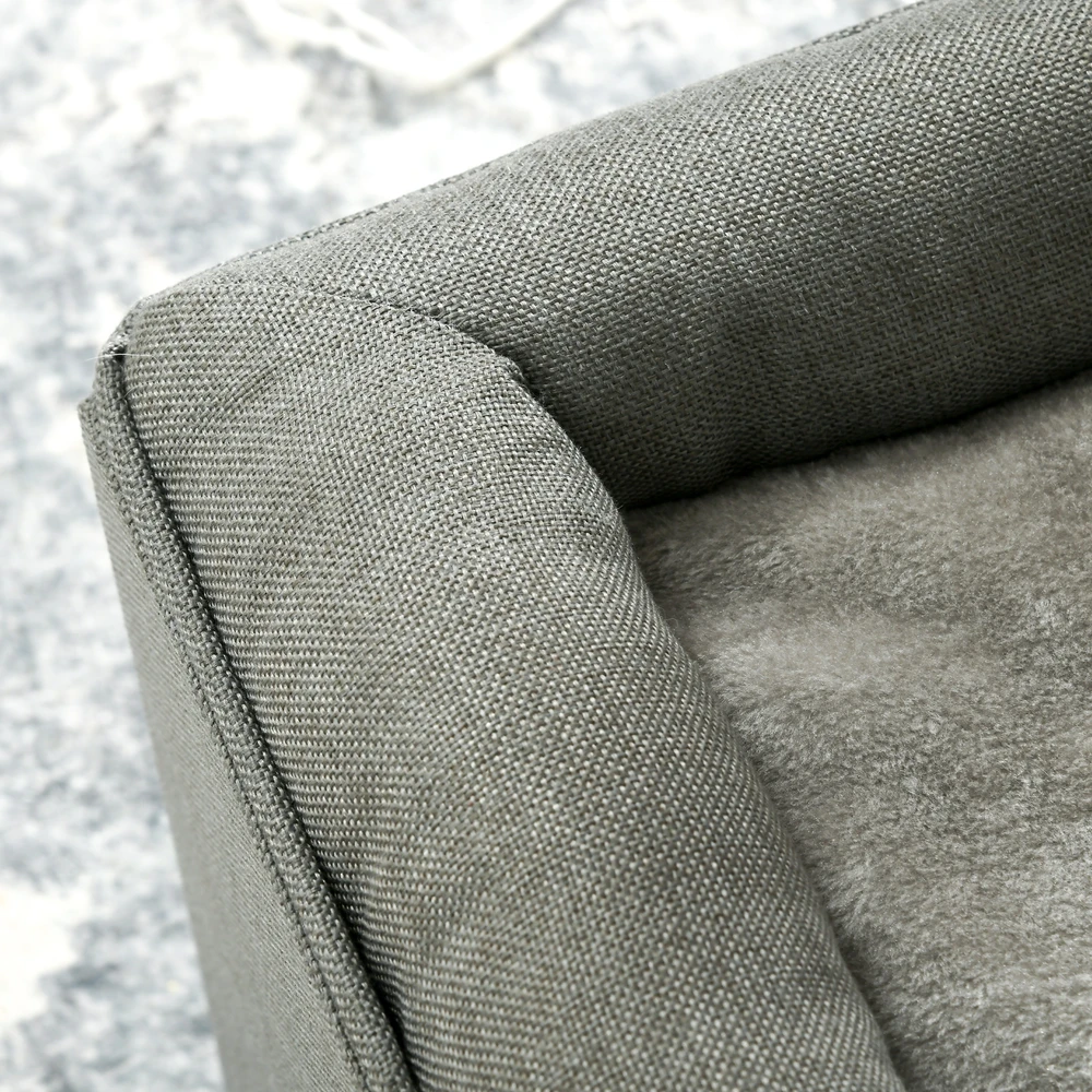 Aosom 2-in-1 katės urvas, žalias, 36,5 x 36,5 x 33 cm