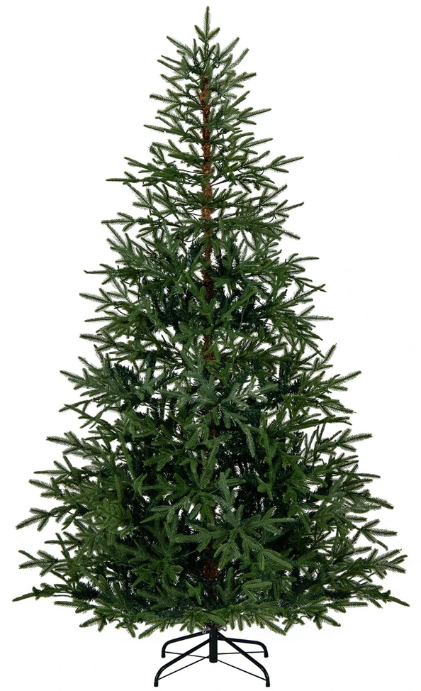 Promotion 210cm Žalia Dirbtinė Kalėdų Eglutė su LED