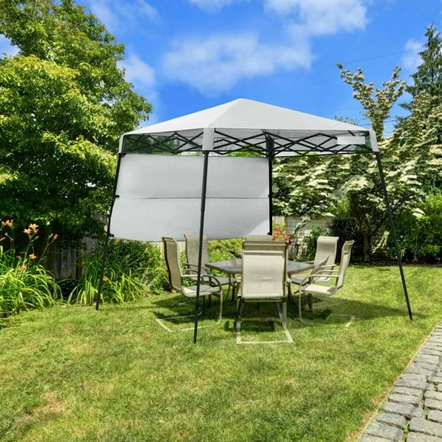 Promotion 2.1m Sulankstoma palapinė balta