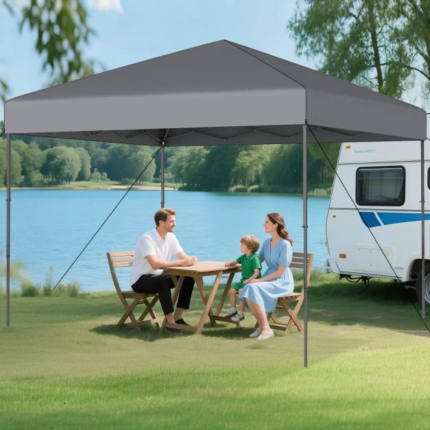 Promotion 3 x 3 m Pop-up palapinė pilka