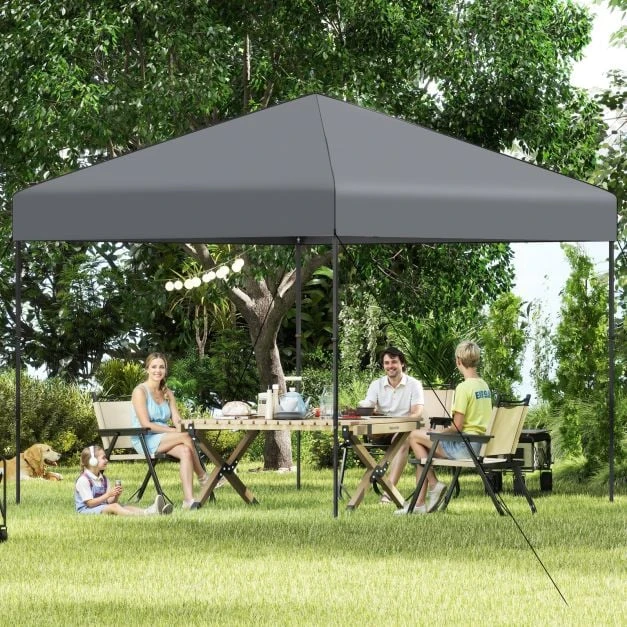 Promotion 3 x 3 m Pop-up palapinė pilka