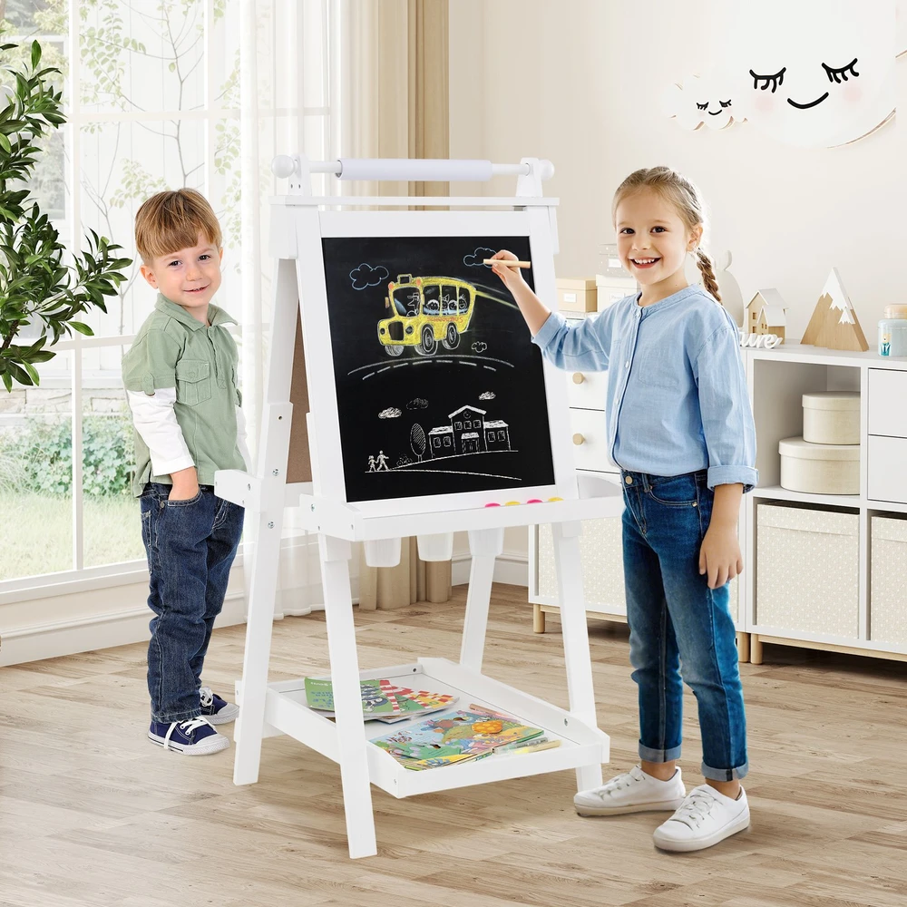 Promotion 3in1 sulankstomas dvipusis menų stovas
