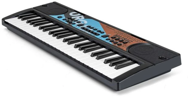Promotion 49 klavišų vaikų pianinas juodas
