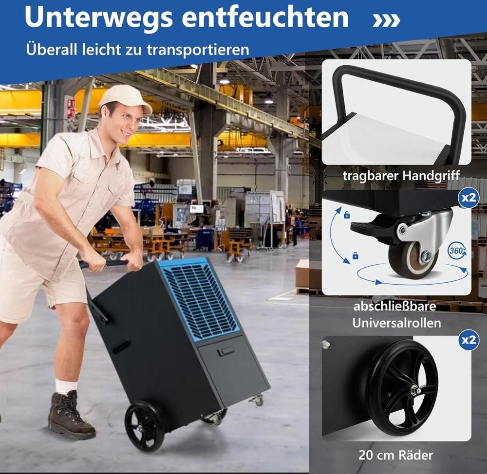Promotion 66L/dien drėgmės surinktuvas su laikmačiu ir automatinio atitirpinimo funkcija