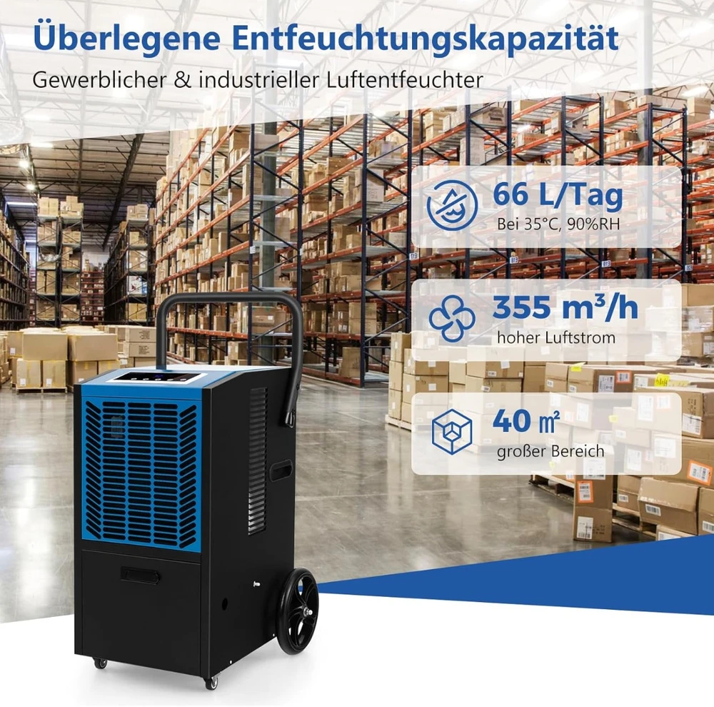 Promotion 66L/dien drėgmės surinktuvas su laikmačiu ir automatinio atitirpinimo funkcija