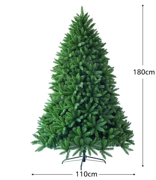 Promotion 6ft neapšviesta eglutė su 1250 šakų