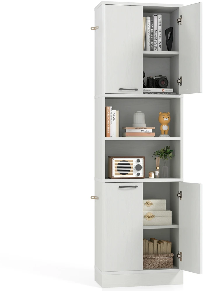 Promotion 75" Virtuvės spintelė Balta ąžuolas