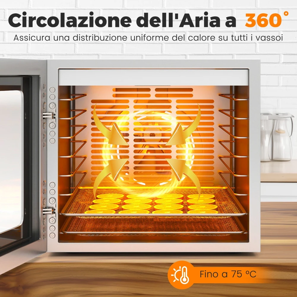 Promotion 850W Vaisių Džiovyklė su Laikmačiu