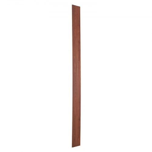 Koduva Akustinės sienų plokštės su lentjuostėmis VEVOR, WPC, 8 vnt., juodo riešutmedžio spalva, 245 x 16,6 cm