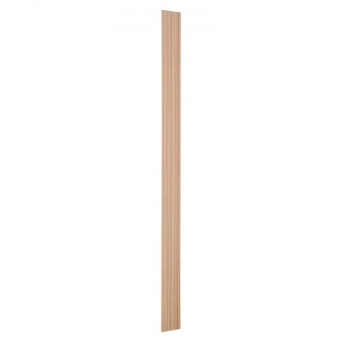 Koduva Akustinės sienų plokštės VEVOR, 8 vnt., WPC, uosio medienos spalva, 245 x 17 cm