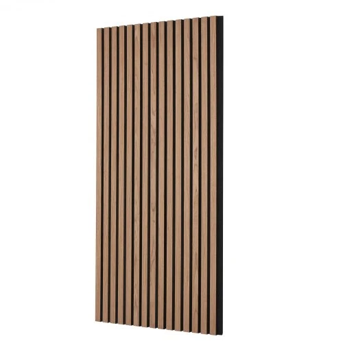 Koduva Akustinės sienų plokštės VEVOR, MDF, riešuto spalva, 120 x 60 x 2,1 cm, 4 vnt.