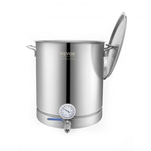 Koduva Alaus virimo katilas VEVOR P4048, nerūdijantis plienas, 60,6 l, 40 x 40 x 48 cm