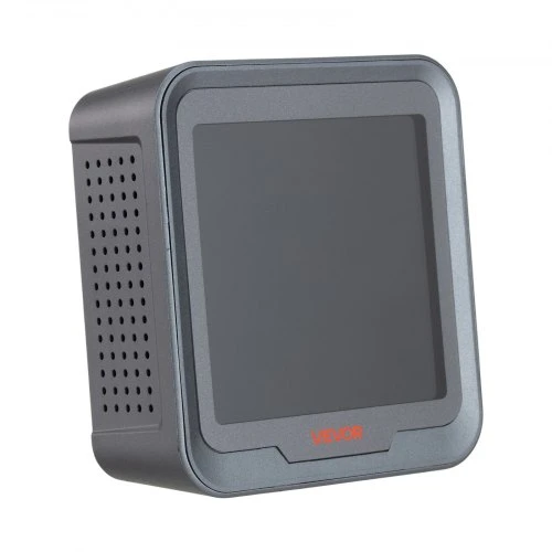 VEVOR Anglies dioksido monitorius PTH-9C su temperatūros ir drėgmės ekranu, 9 x 4 x 10 cm