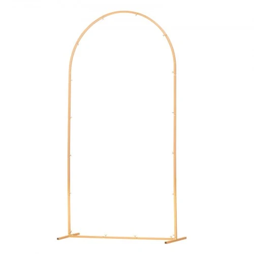 Koduva Arkinis dekoracijų stovas VEVOR, metalinis, auksinis, 2,2 x 1,2 m