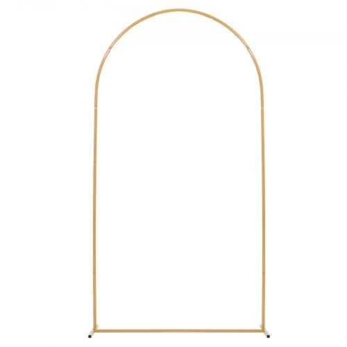 Koduva Arkinis dekoracijų stovas VEVOR, metalinis, auksinis, 2,2 x 1,2 m