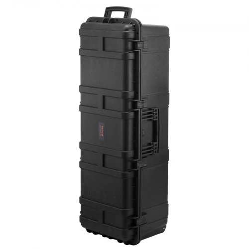 VEVOR Atsparus oro poveikiui kietas dėklas 1063523, juodas, 112 x 41 x 34 cm