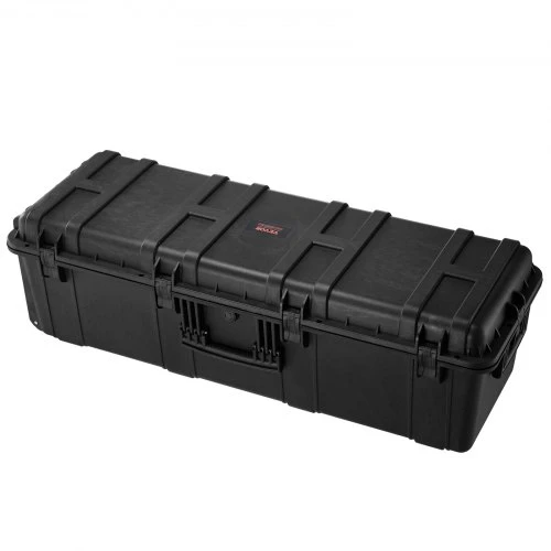 VEVOR Atsparus oro poveikiui kietas dėklas 1063523, juodas, 112 x 41 x 34 cm