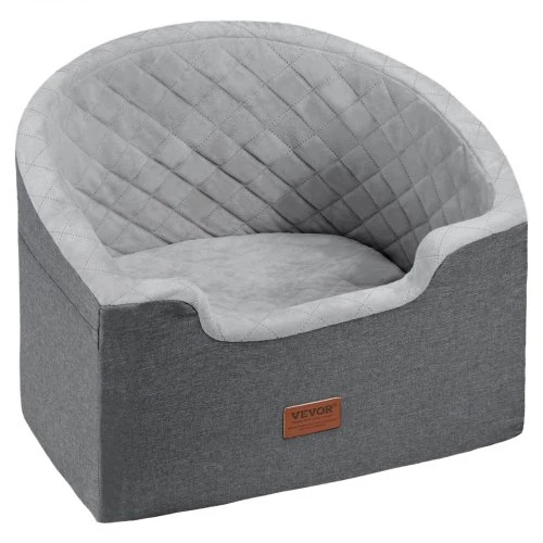 VEVOR Augintinio automobilinė kėdutė, tamsiai pilka, 56 x 51 x 41 cm, šunims iki 25 kg